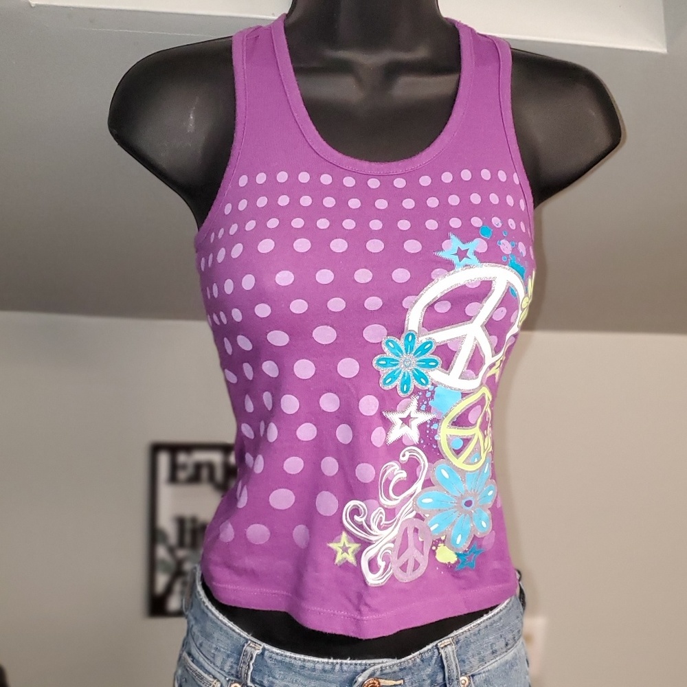 Basic Editions Racerback Tank Top